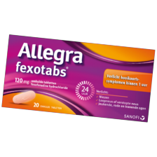 Allegra fexotabs 120 mg**